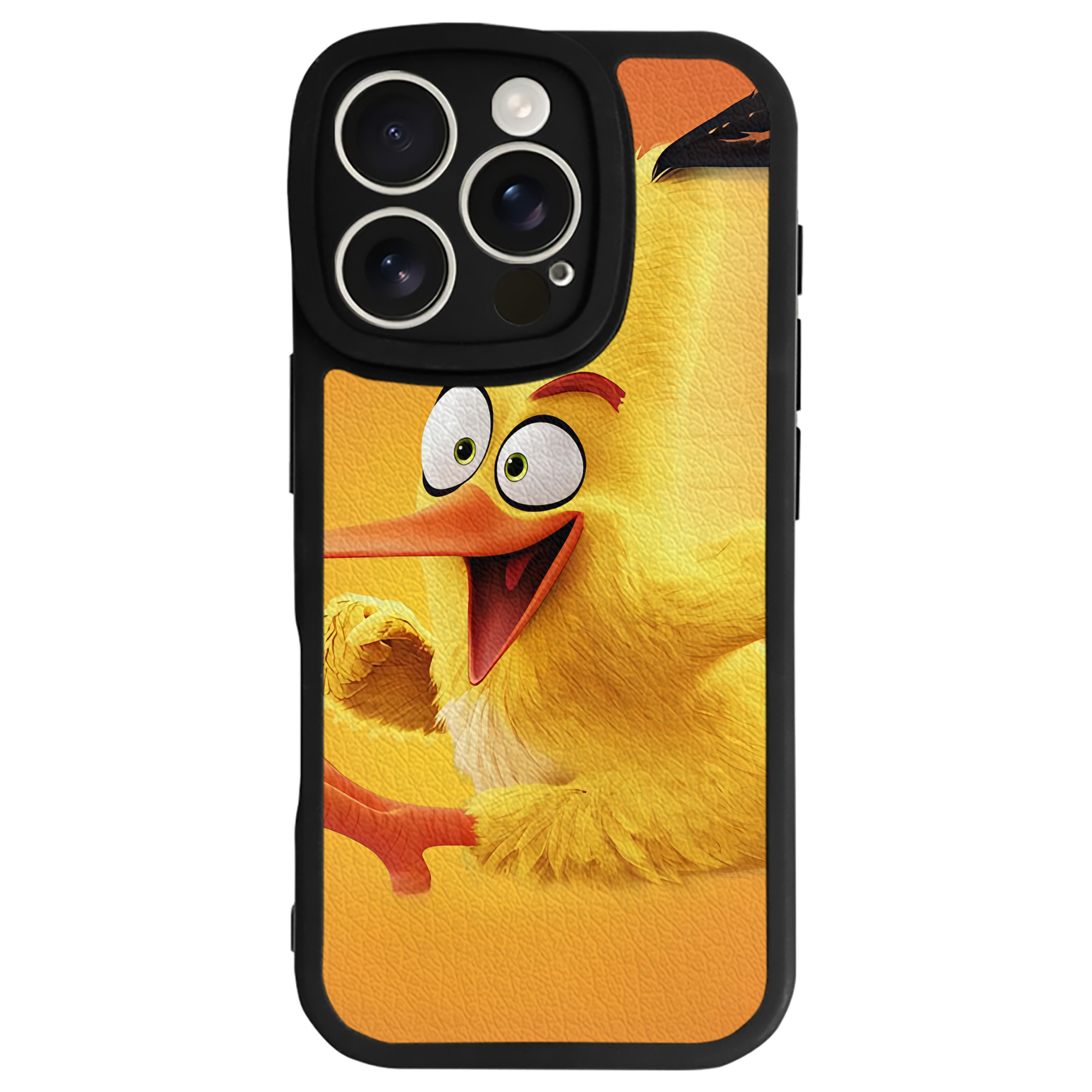 （画像用） Angry Birds アングリーバード 【iPhone 16シリーズ対応】シリコンスマホケース（レザー調） 材質：シリコン